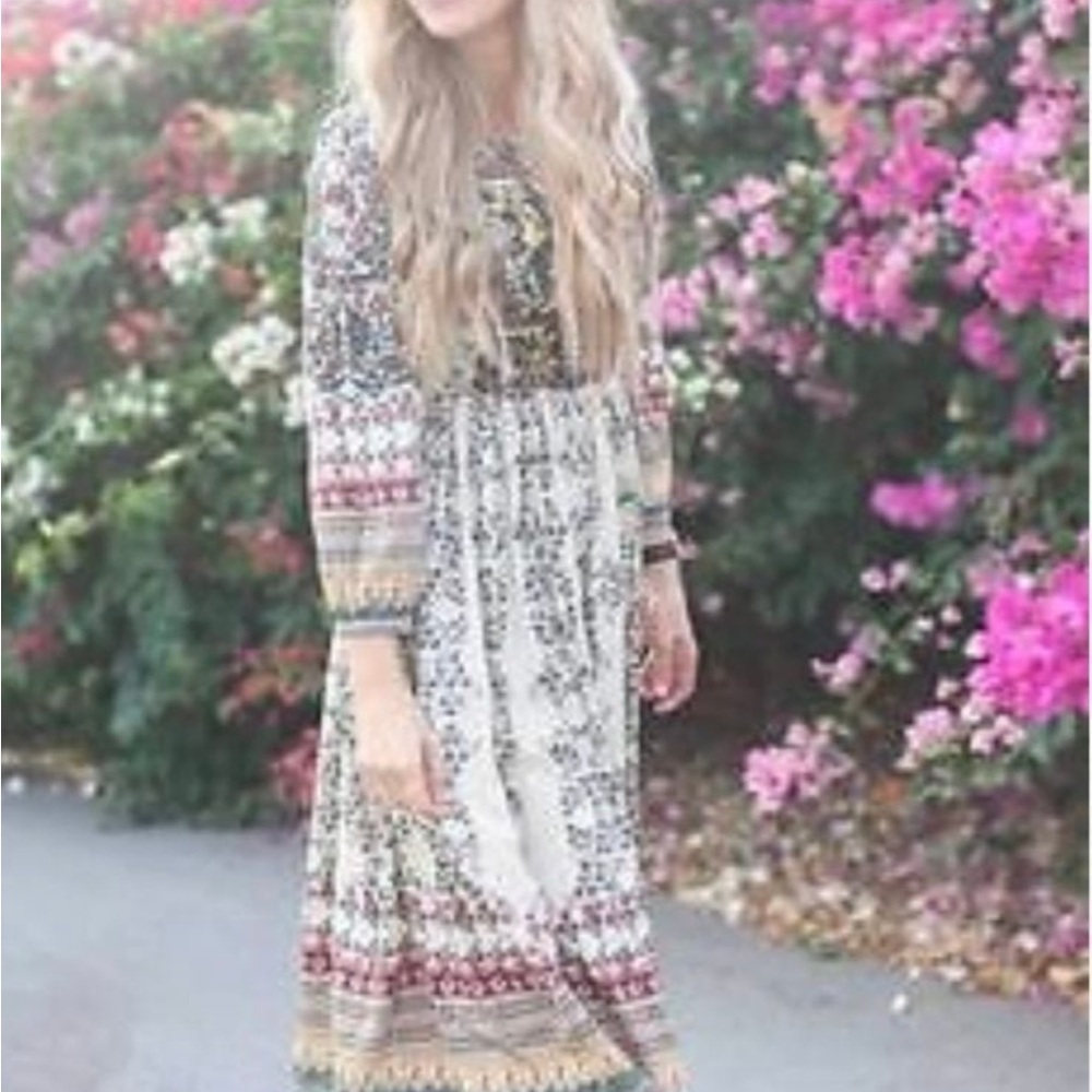 NWT Anthropologie Bahnuni midi dress